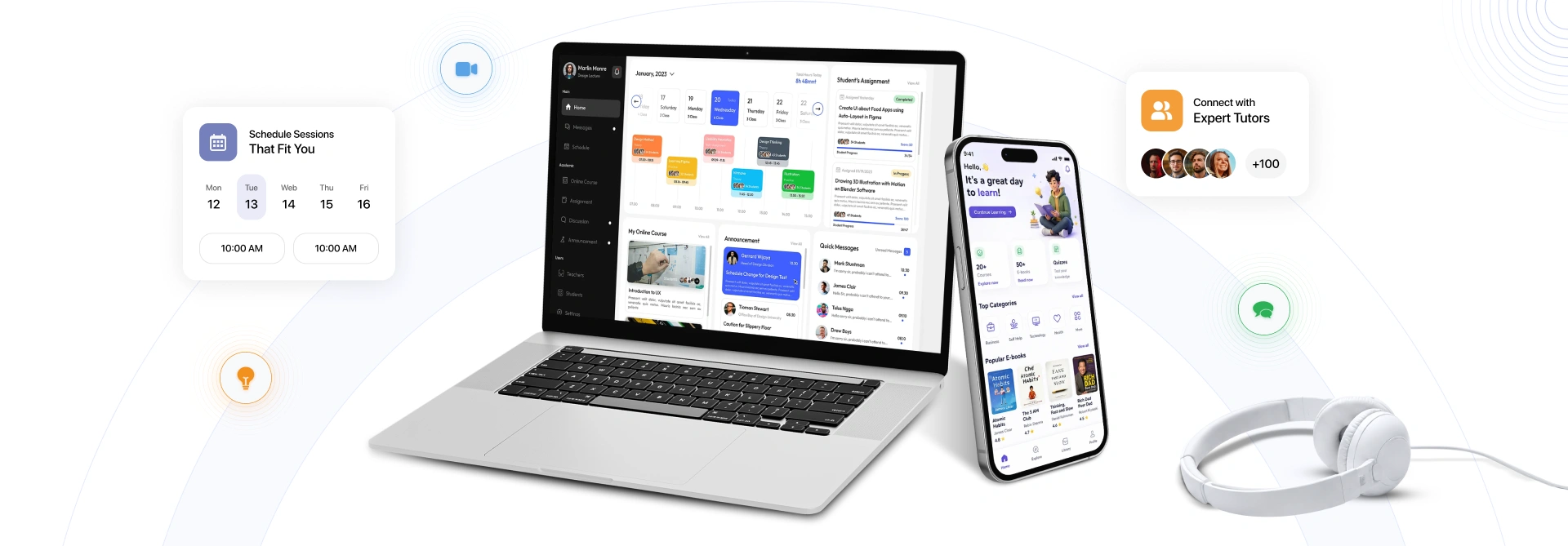 Hire a On-Demand Tutor App Development company 