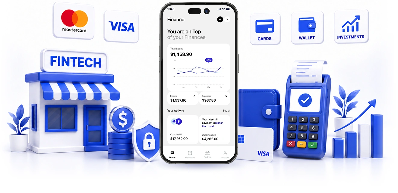 Mobile app development for Fintech company