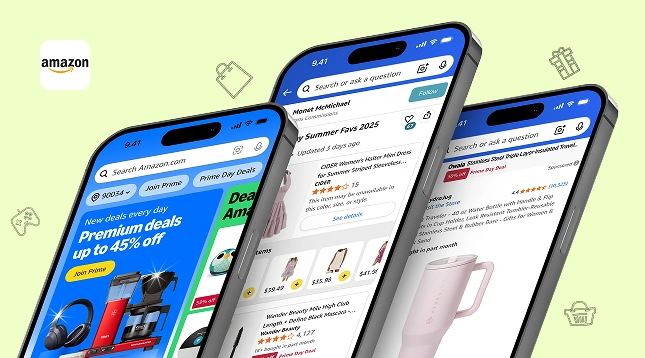 Amazon ecommerce app 