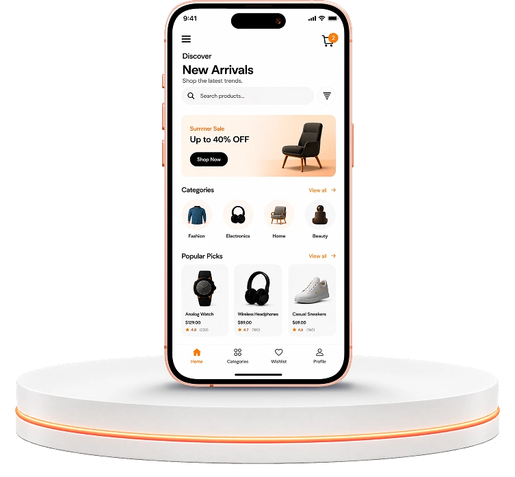 Ecommerce App Development Services
