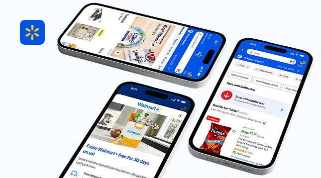App like wallmart ecommerce retail app