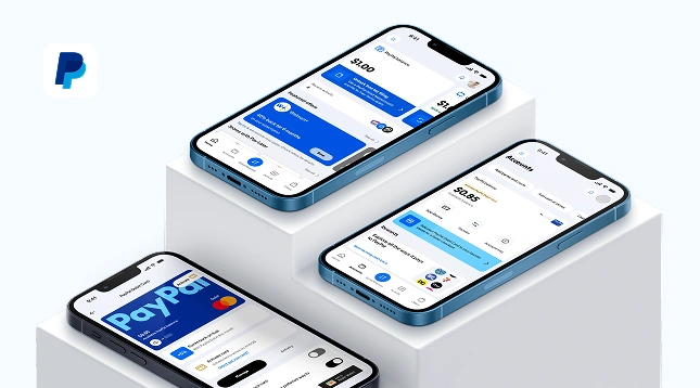 App like PayPal for secure online checkout
