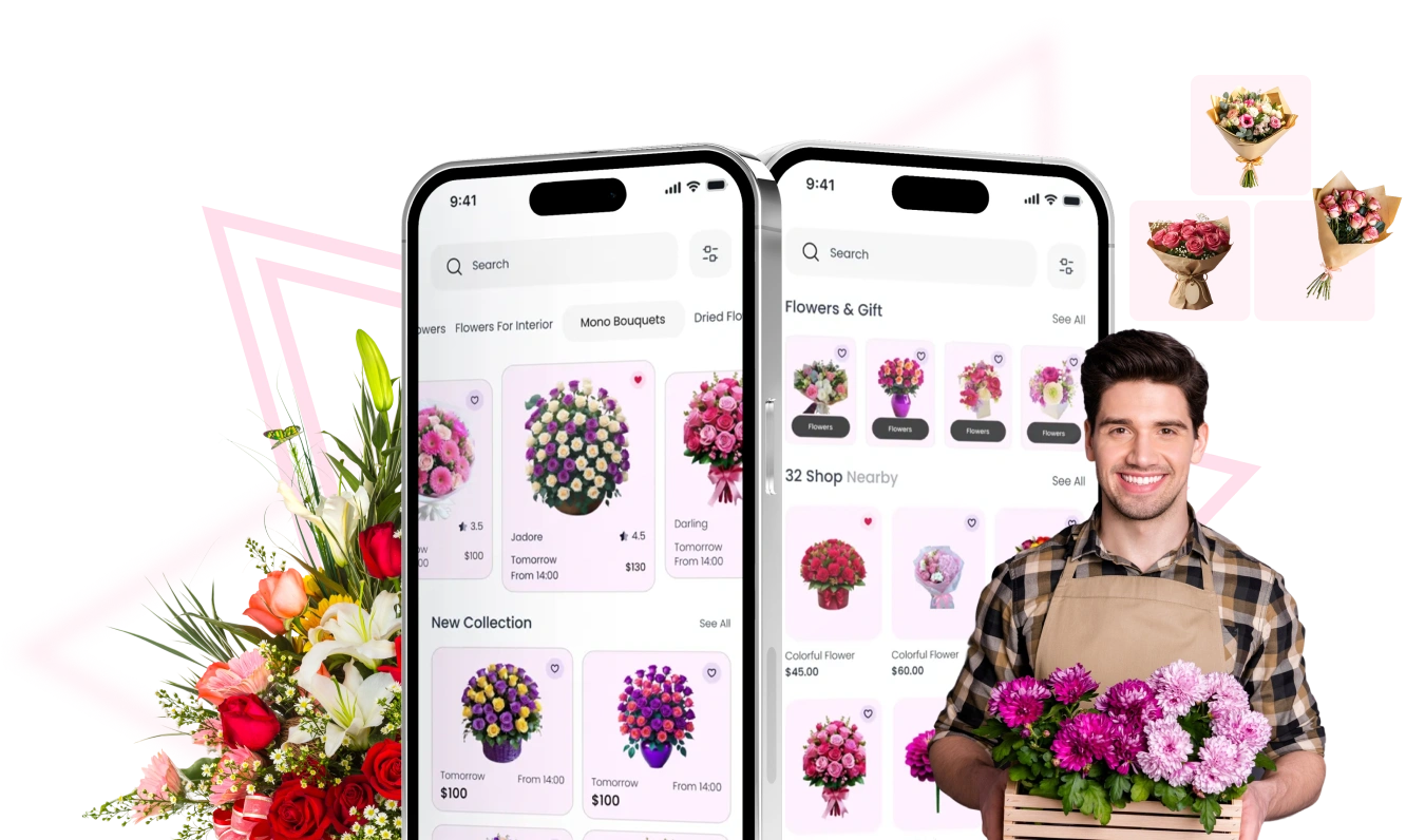 On Demand Flower Delivery