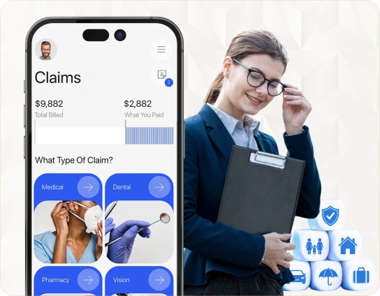 Insurance claim management solution benefits