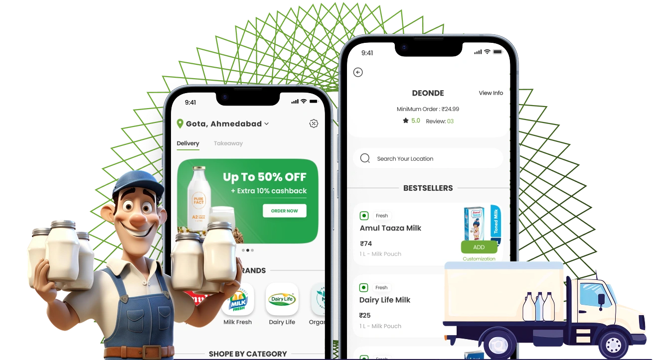 Milk Delivery App