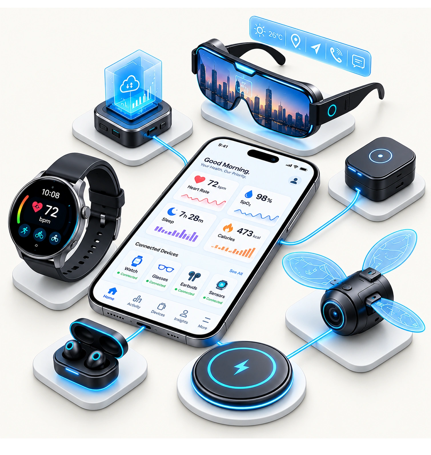 Wearable application development services For different industries 