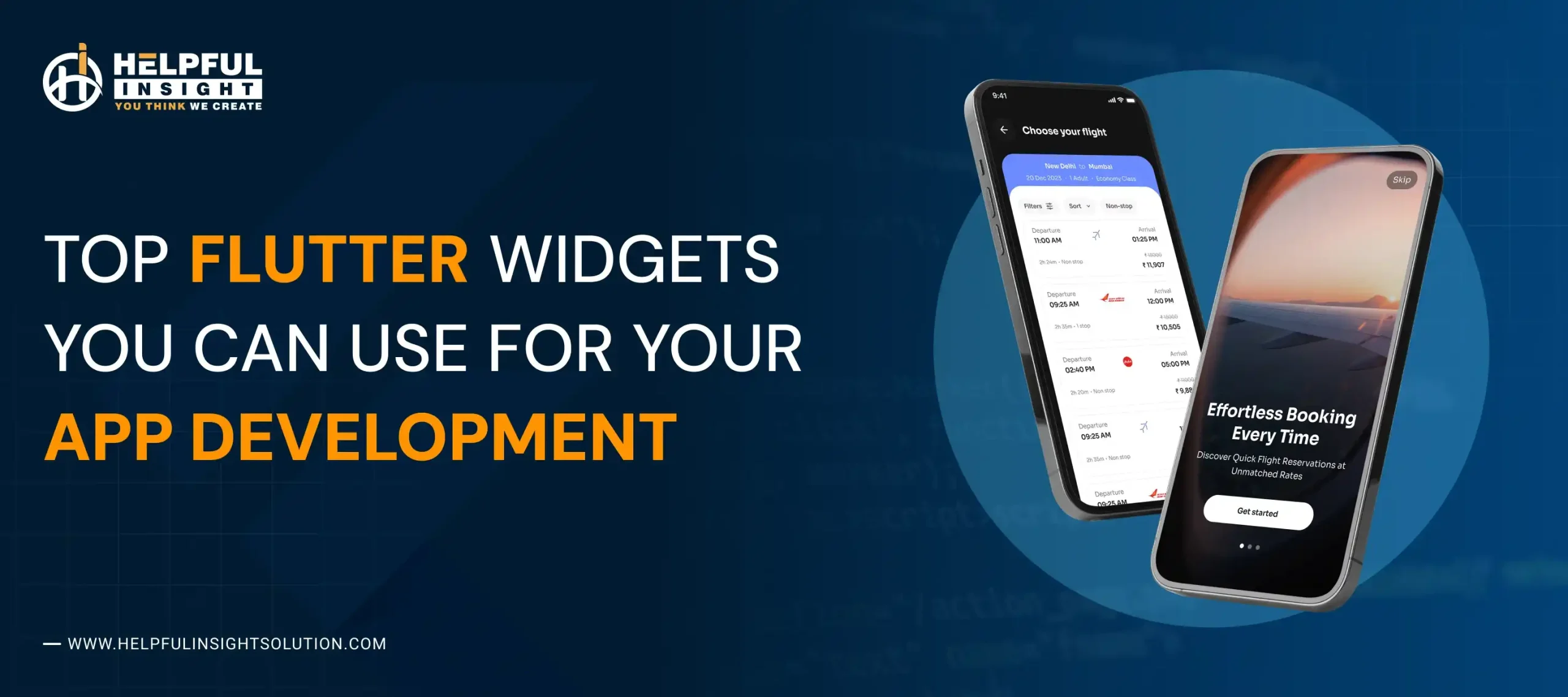 Top Flutter Widgets You Can Use For Your App Development