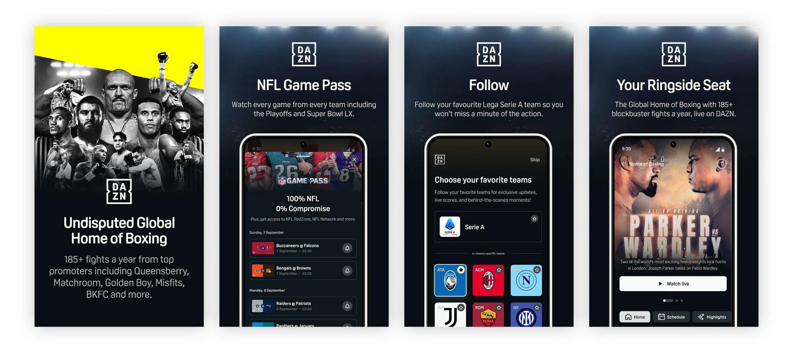 DAZN Is similar to StreamEast