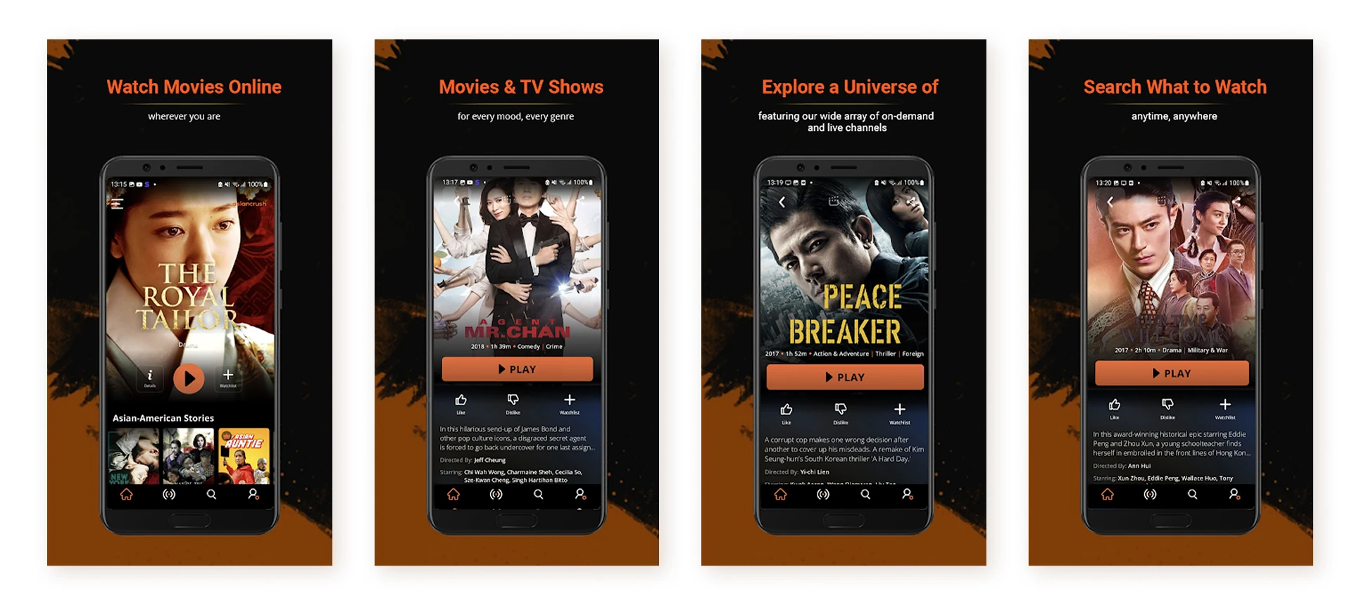 AsianCrush - Best App To Watch Asian Dramas
