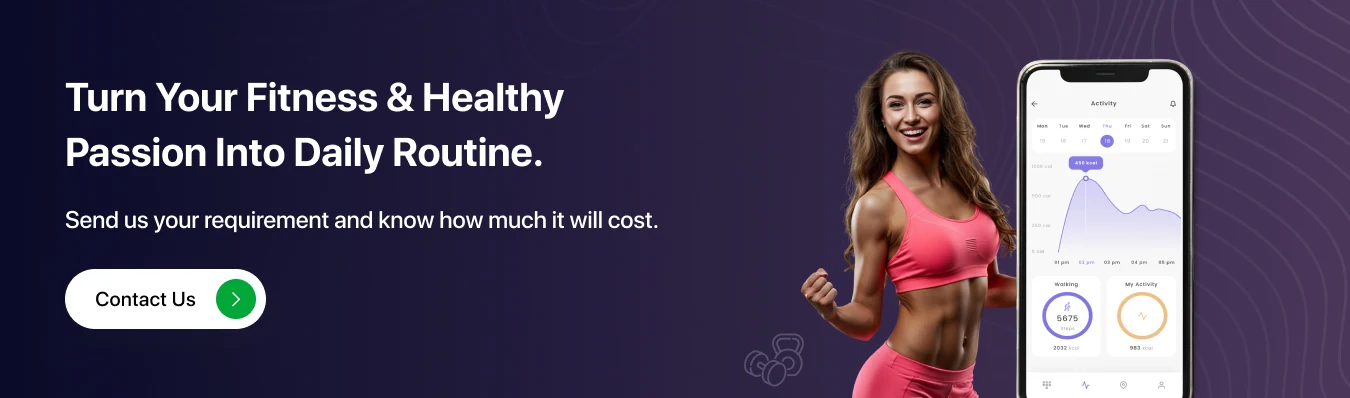 Contact us to build your Workout App