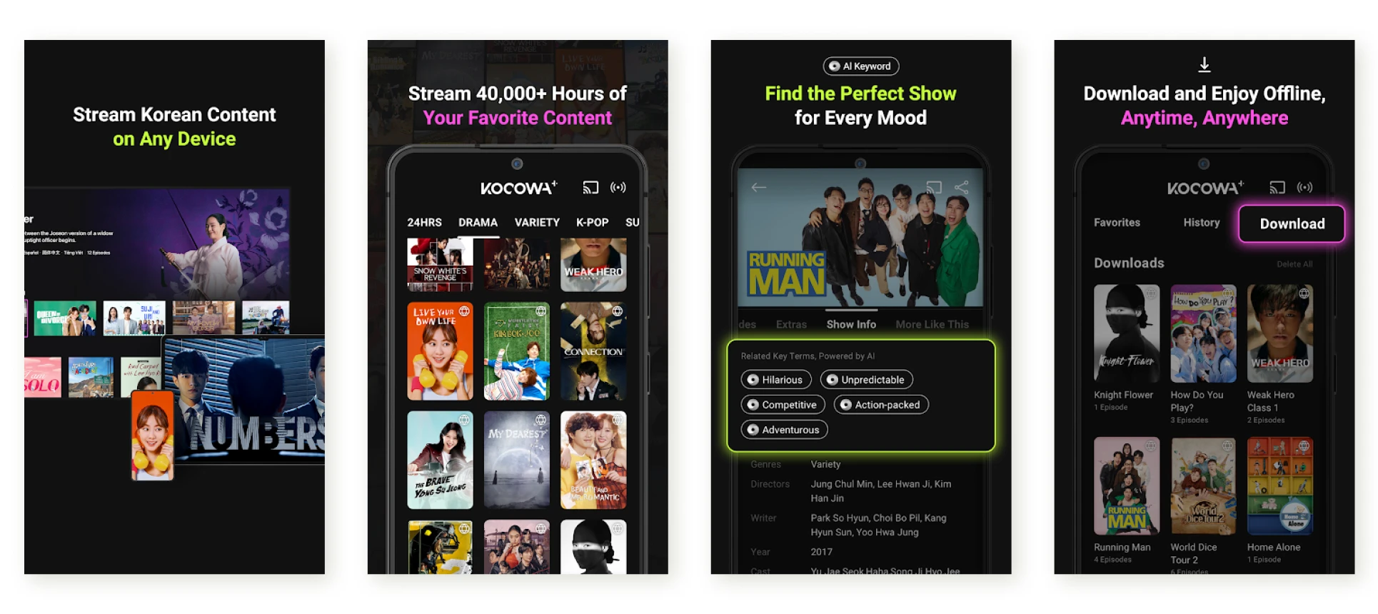 Kocowa - Highly-Rated K Drama App Free