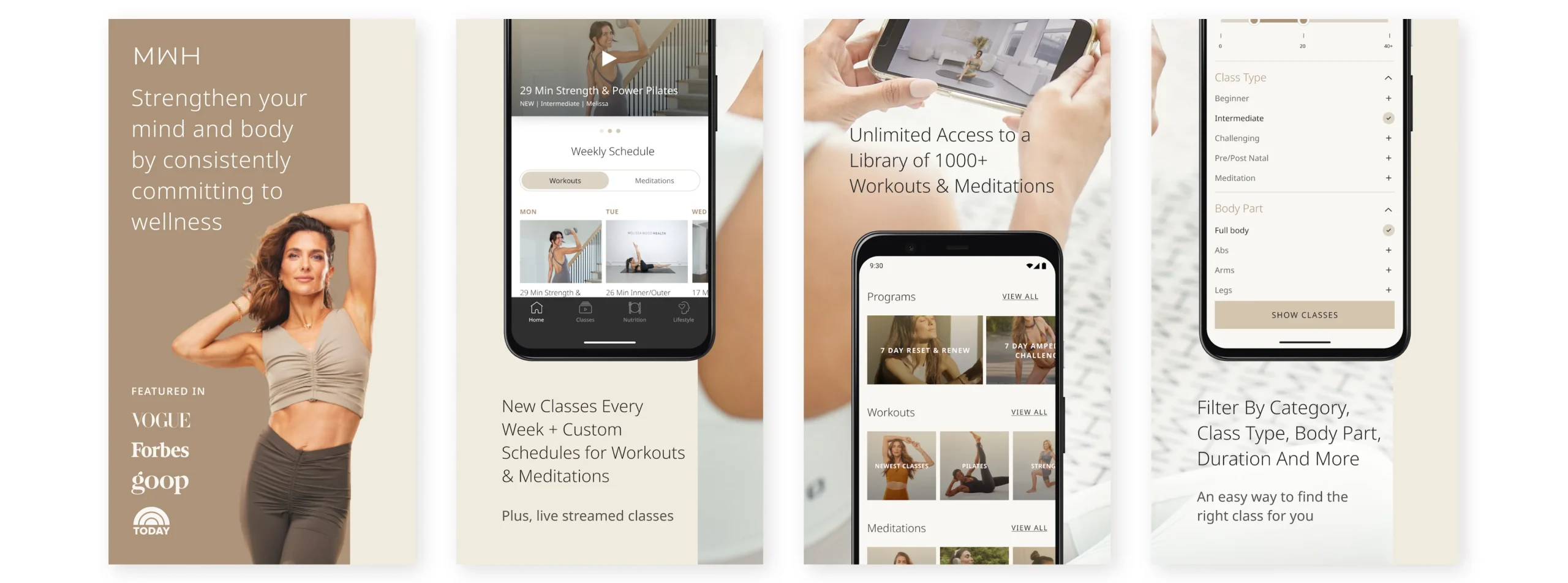 MWH - Top Female Workout App