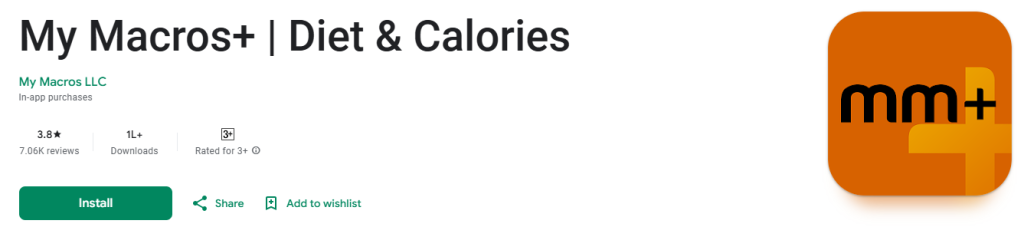 My Macros+