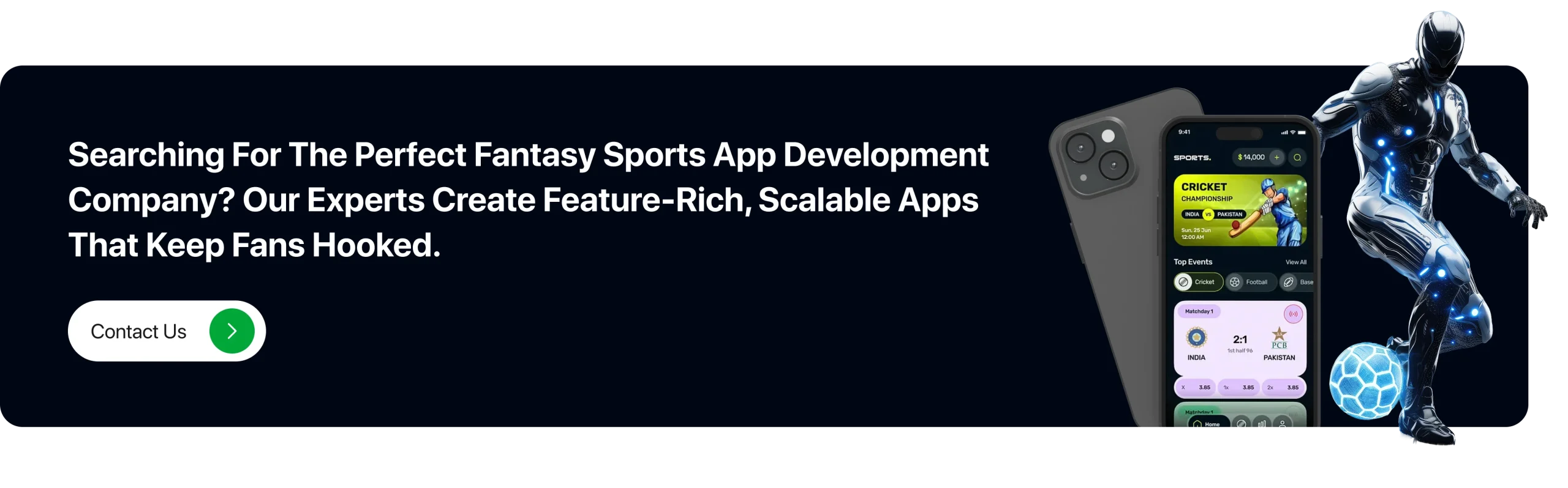Searching for the Perfect Fantasy Sports App Development Company_ Our Experts Create Feature-Rich, Scalable Apps That Keep Fans Hooked.