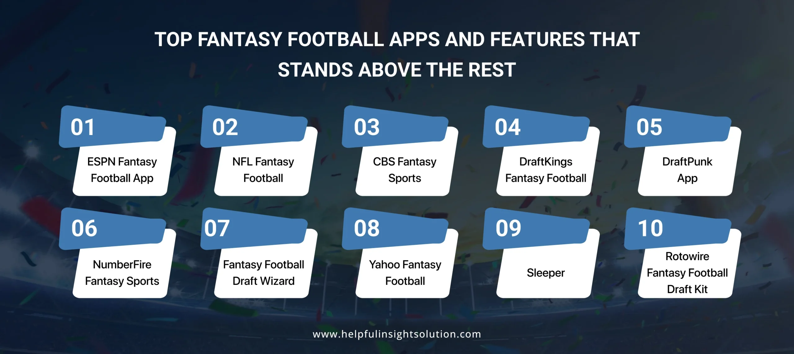 Top Fantasy Football Apps and Features that Stand Above the Rest