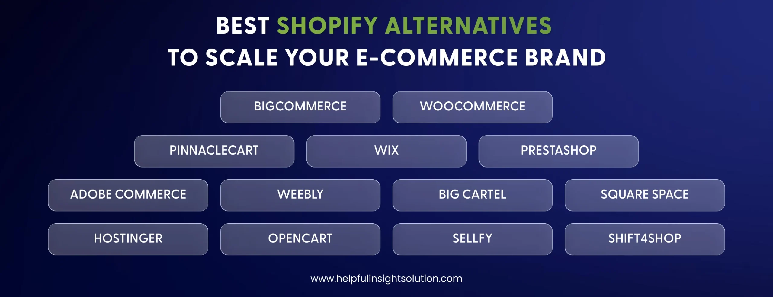 Best Shopify Alternatives