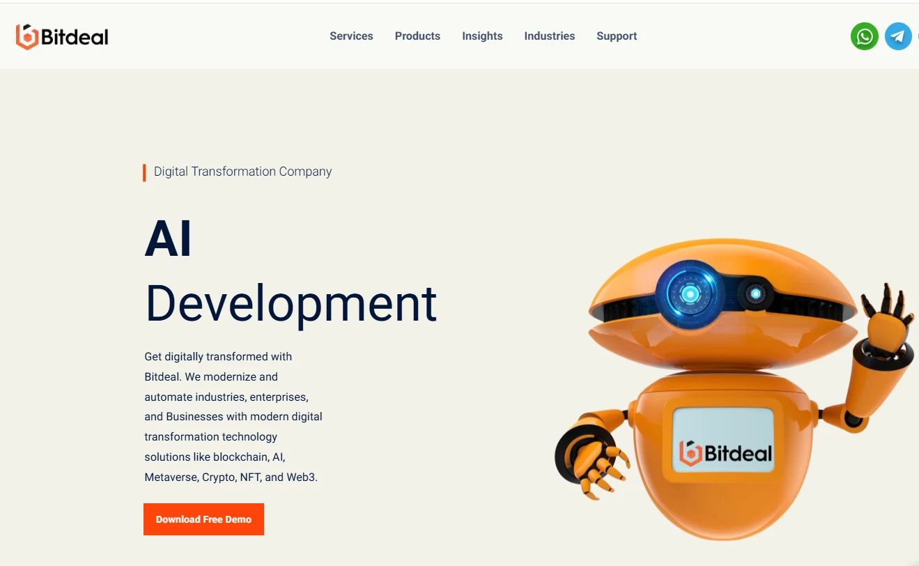 Bitdeal: Best AI Application Development Company