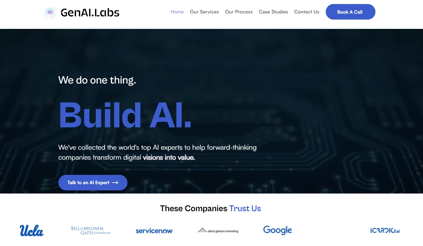 GenAI.Labs: Artificial Intelligence Consulting Firm In US