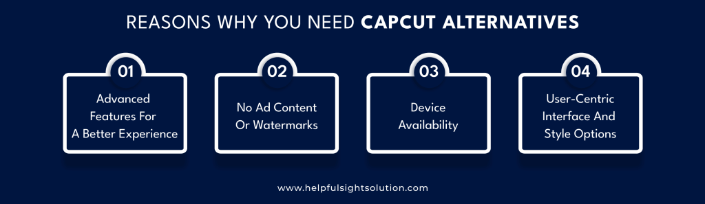 Reasons Why You Need Capcut Alternatives