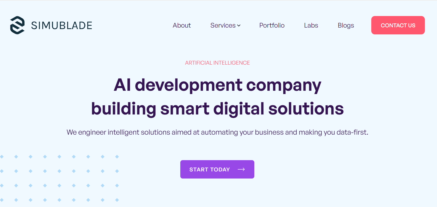 Simublade: Reputable AI Chatbot Development Company