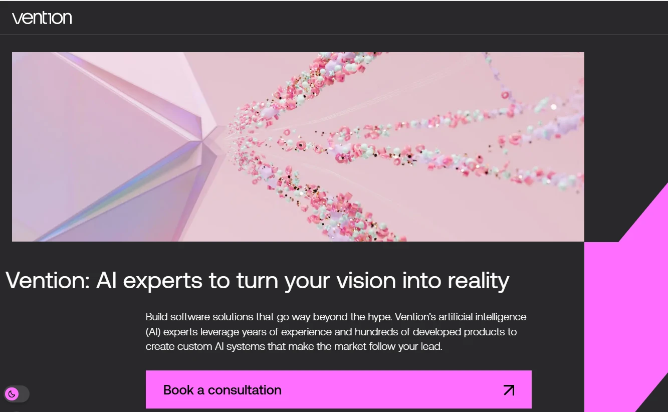 Vention AI: Top Artificial Intelligence Developer