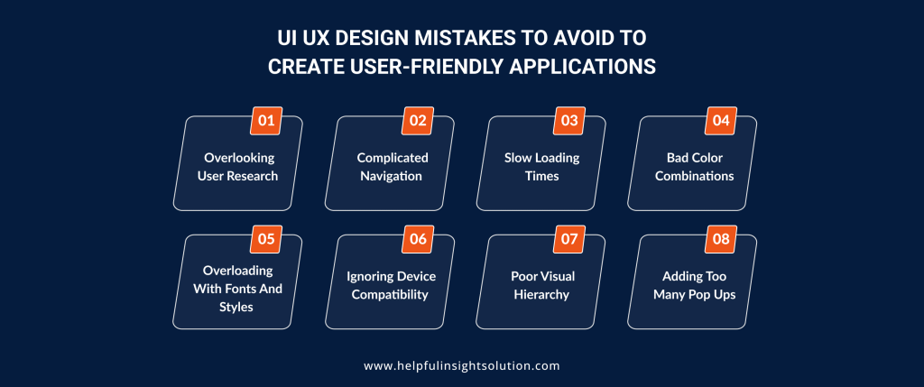 UI UX Design Mistakes To Avoid To Create User-Friendly Applications 