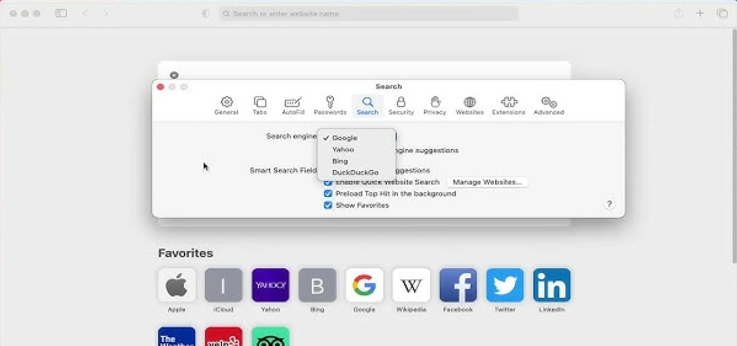 Apple Safari - Best Browser Like DuckDuckGo