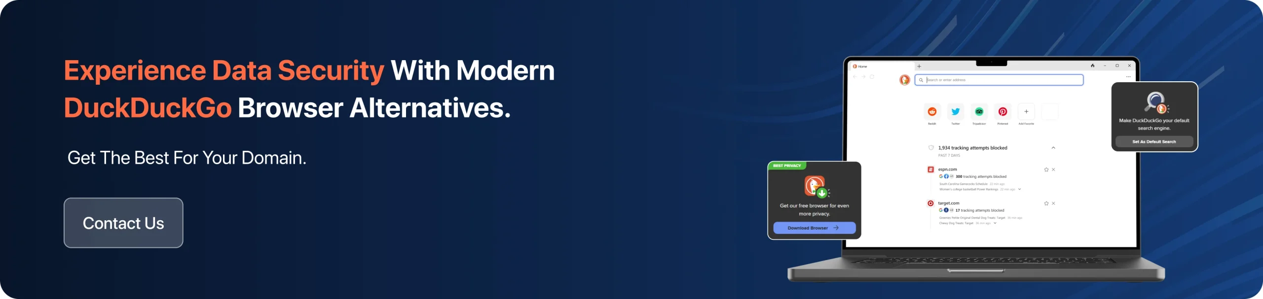 Experience Data Security With Modern DuckDuckGo Browser Alternatives.
