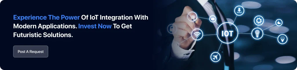 Experience The Power Of IoT Integration With Modern Applications. Invest Now To Get Futuristic Solutions