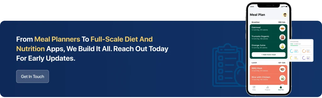 Get Affordable Diet Management App Development Services. Contact Now For The Right Pricing And Resources. 
