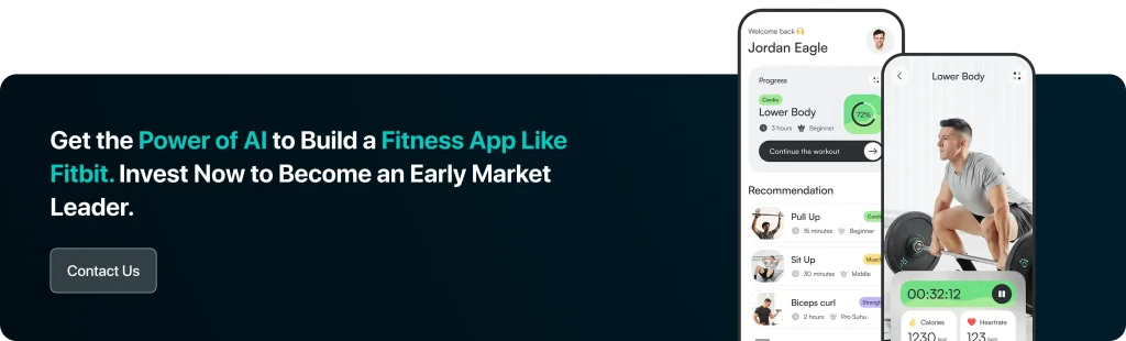 Get the Power of AI to Build a Fitness App Like Fitbit. Invest Now to Become an Early Market Leader. 