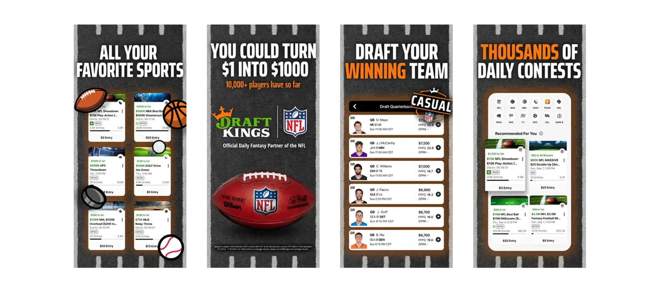Draftkings Fantasy Sports