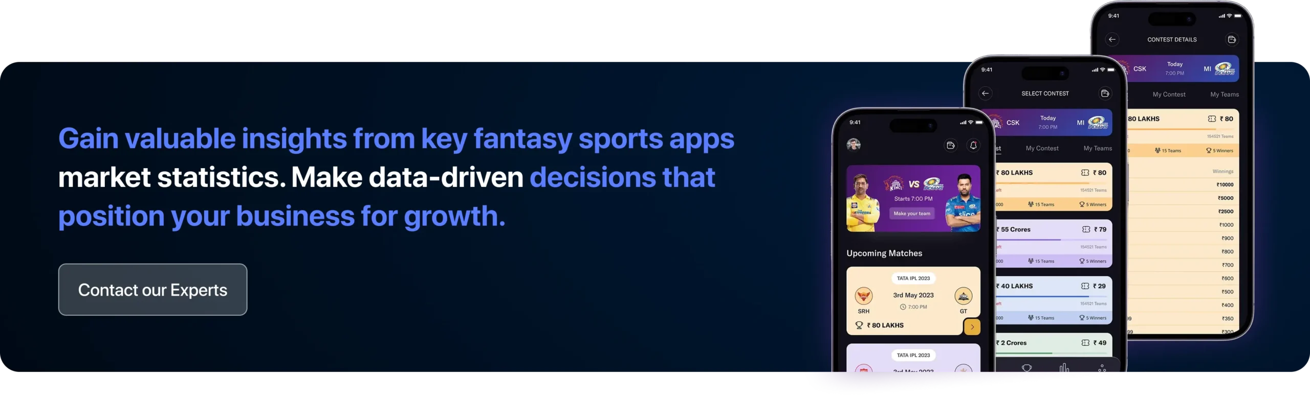 Gain valuable insights from key fantasy sports apps market statistics. Make data-driven decisions that position your business for growth