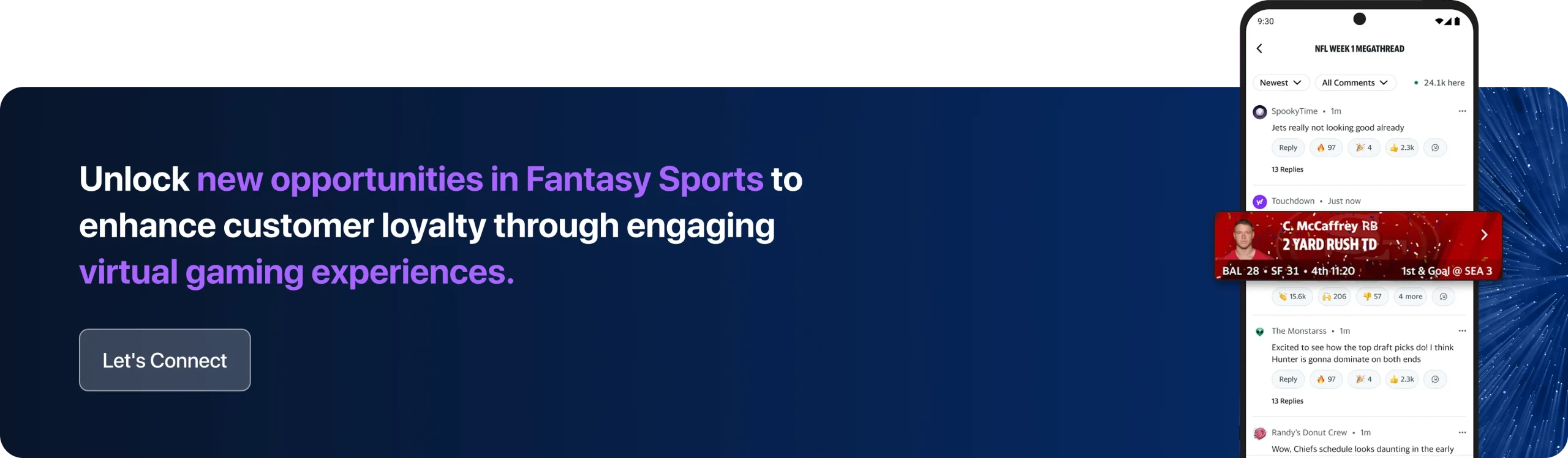 Unlock new opportunities in Fantasy Sports to enhance customer loyalty through engaging virtual gaming experiences