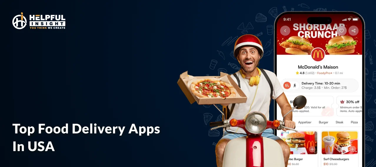 Top 20+ Food Delivery Apps In USA