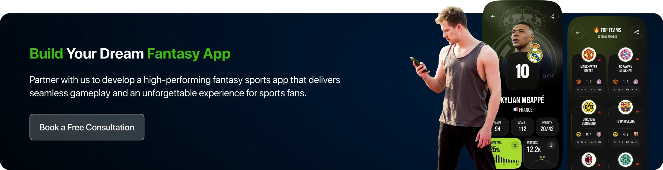Partner With Us to Develop a High-Performing Fantasy Sports App That Delivers Seamless Gameplay and an Unforgettable Experience for Sports Fans.