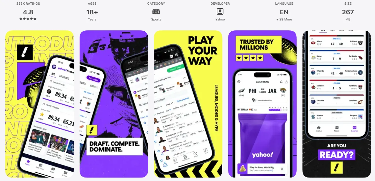 Yahoo Fantasy Sports