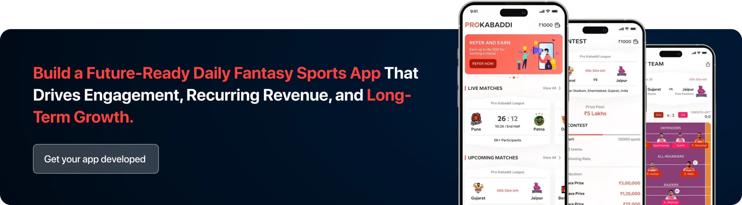 Build a Future-Ready Daily Fantasy Sports App That Drives Engagement, Recurring Revenue, and Long-Term Growth.