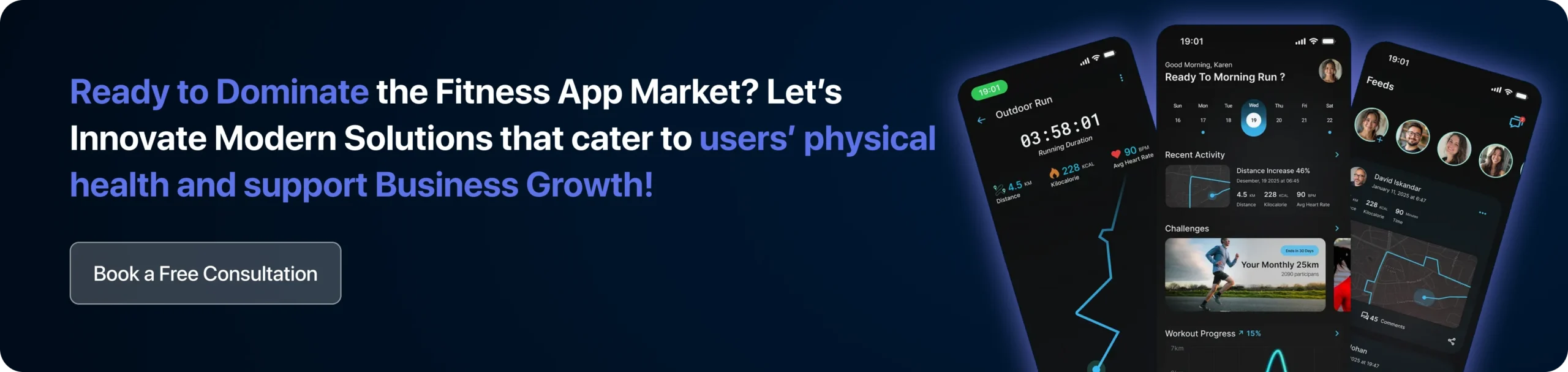 Ready to Dominate the Fitness App Market? Let’s Innovate Modern Solutions that cater to users’ physical health and support Business Growth! 