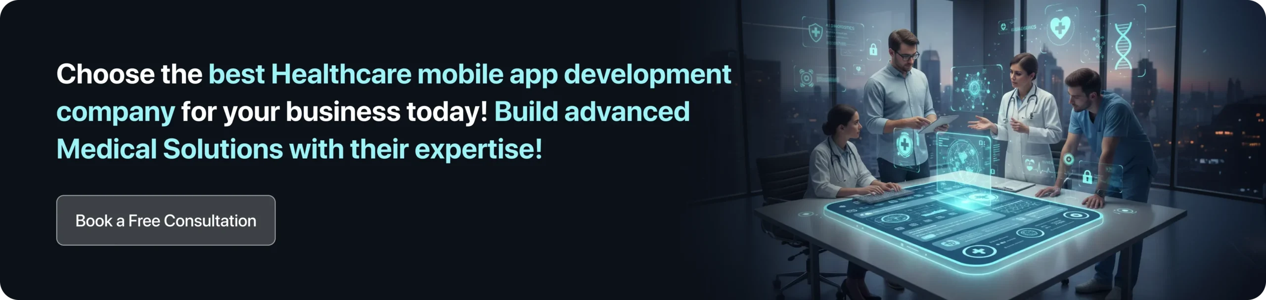 Choose the best healthcare mobile app development company for your business today! Build advanced medical solutions with their expertise!