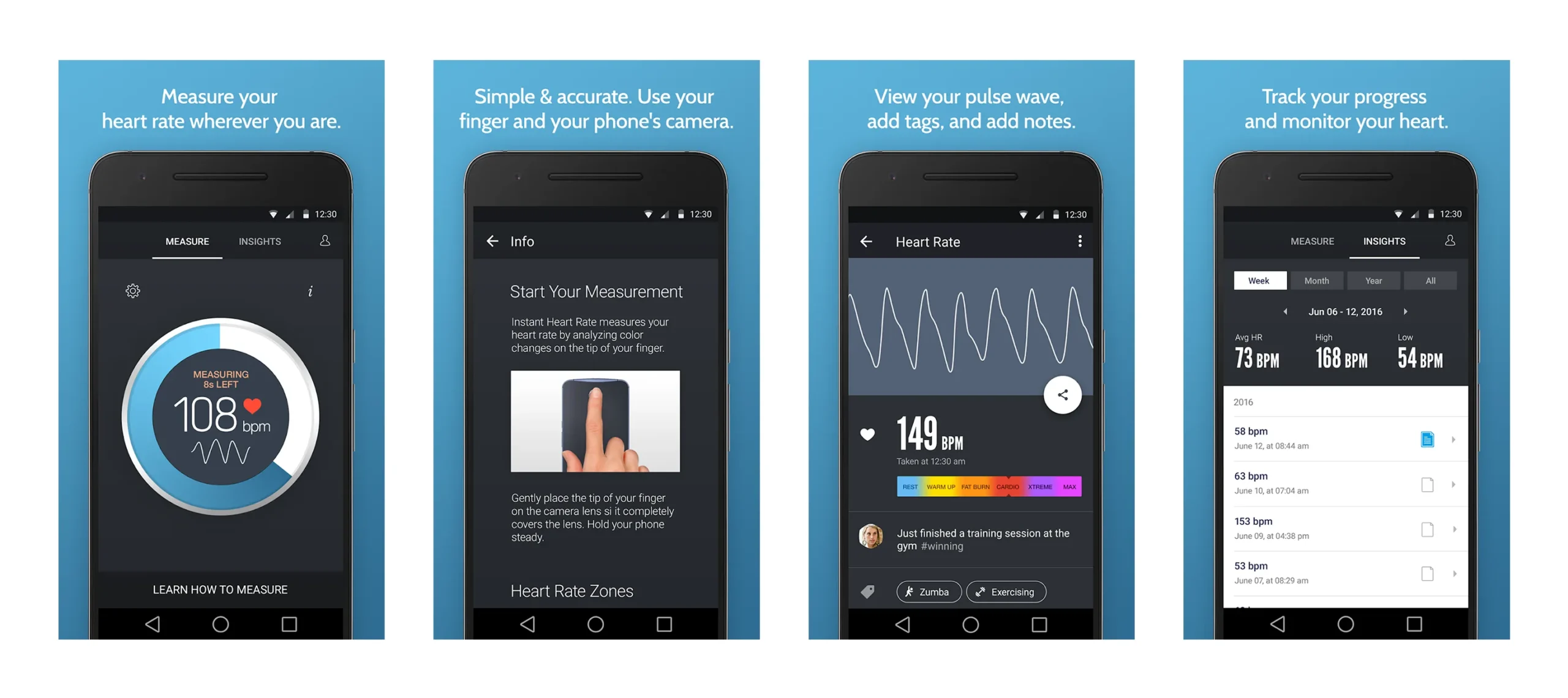 Instant Heart Rate: HR Monitor