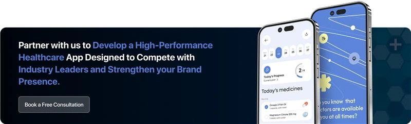 Partner with us to Develop a High-Performance Healthcare App Designed to Compete with Industry Leaders and Strengthen your Brand Presence.