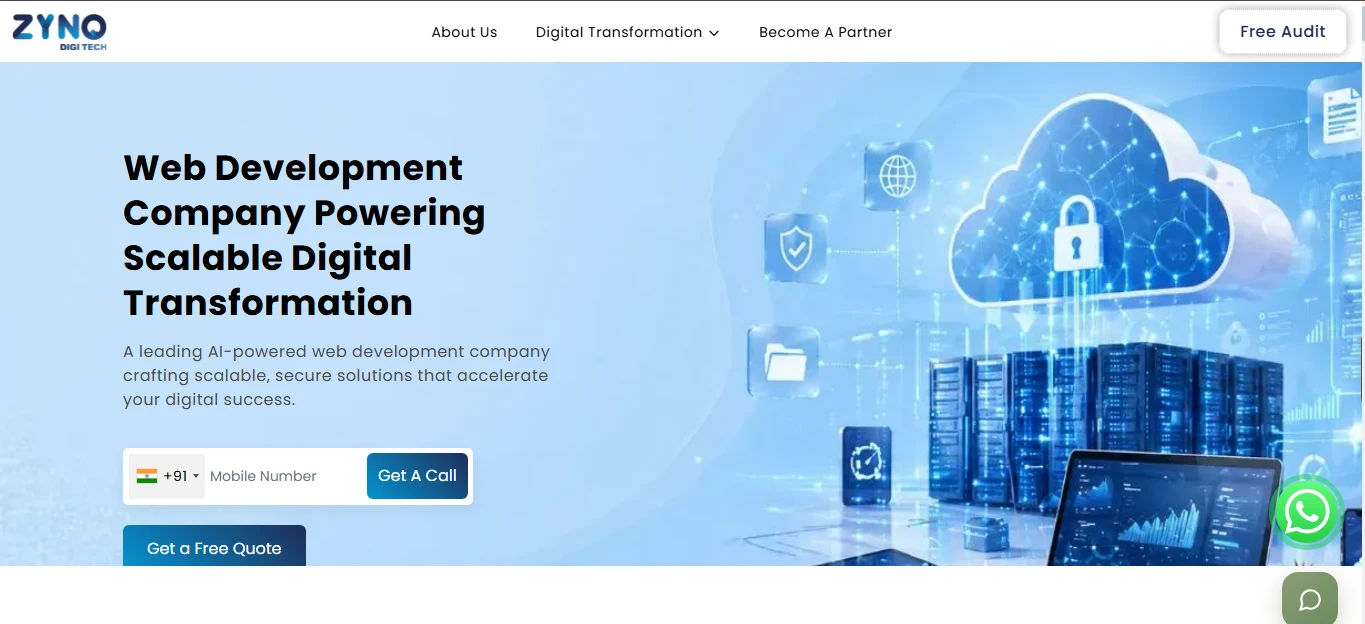 Zyno web app development