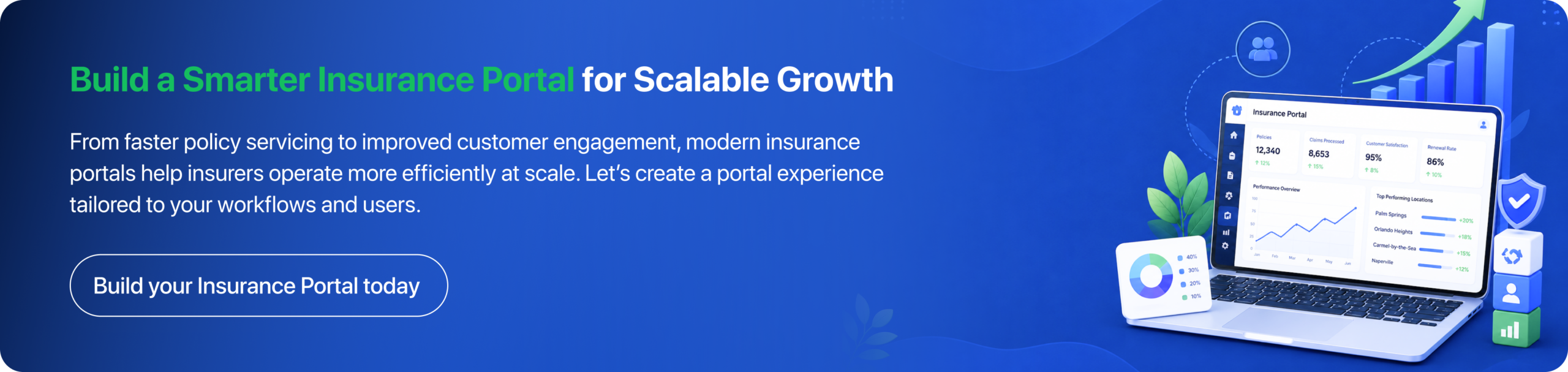 Develop a insurance portal for your insurance business