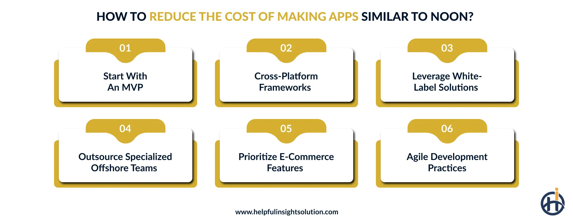 How to Reduce the Cost of Making Apps Similar to Noon?