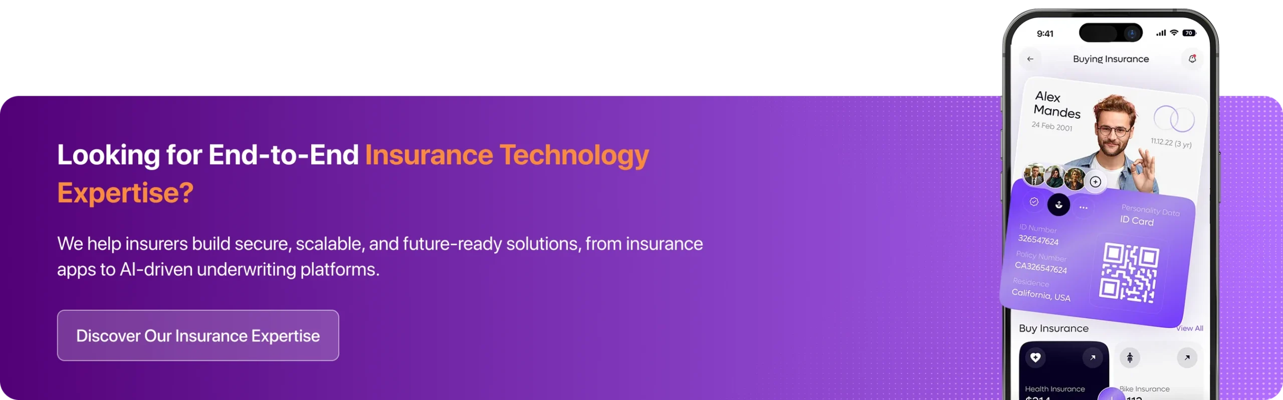Hire Insurance IT services for your business