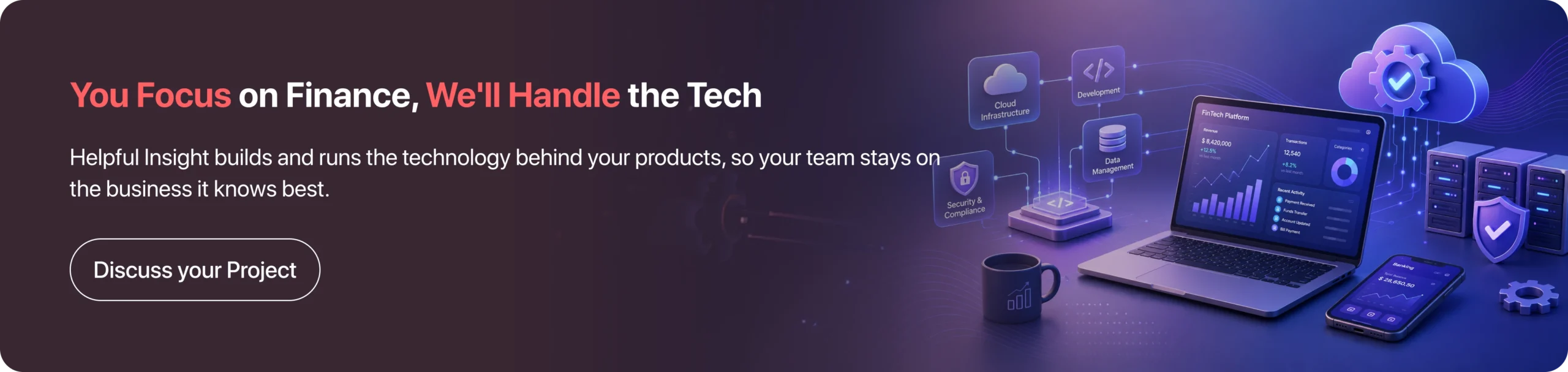 Hire finance software development partner 