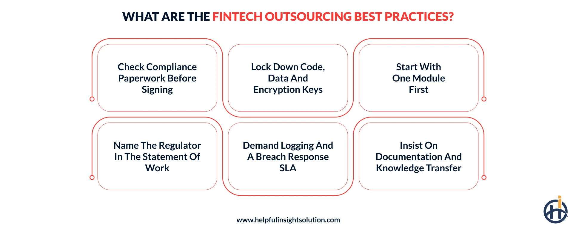 Best practices of fintech it services outsourcing