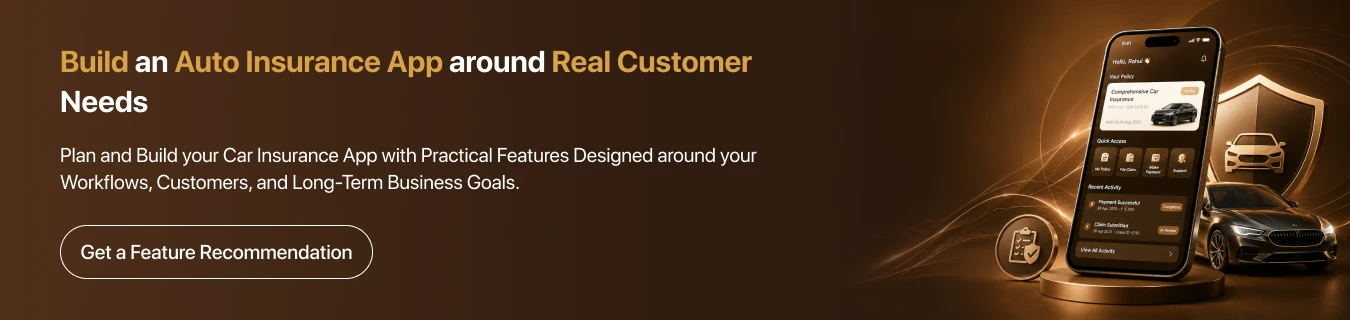 Hire a car insurance app development company