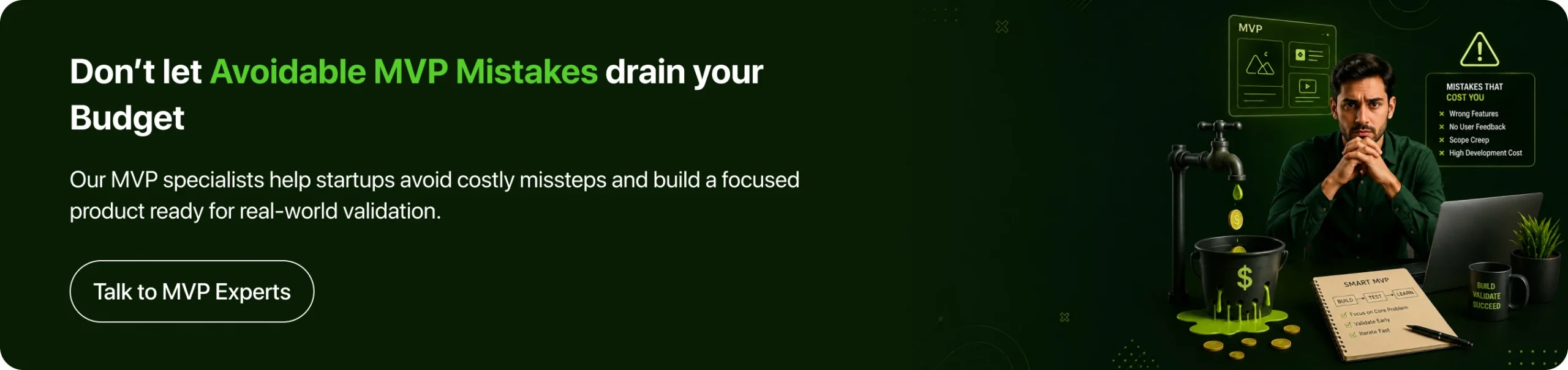 Talk to our MVP development expert